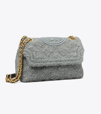 Bolso bandolera pequeño convertible Fleming Soft Bouclé