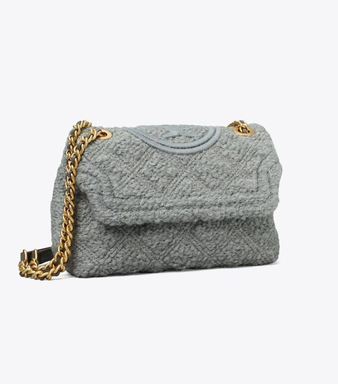 Bolso bandolera pequeño convertible Fleming Soft Bouclé