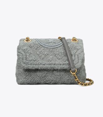 Bolso bandolera pequeño convertible Fleming Soft Bouclé
