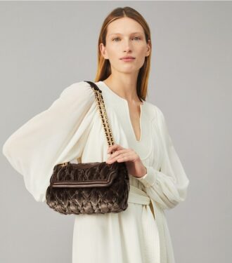 Bolso bandolera pequeño convertible Fleming Soft Velvet