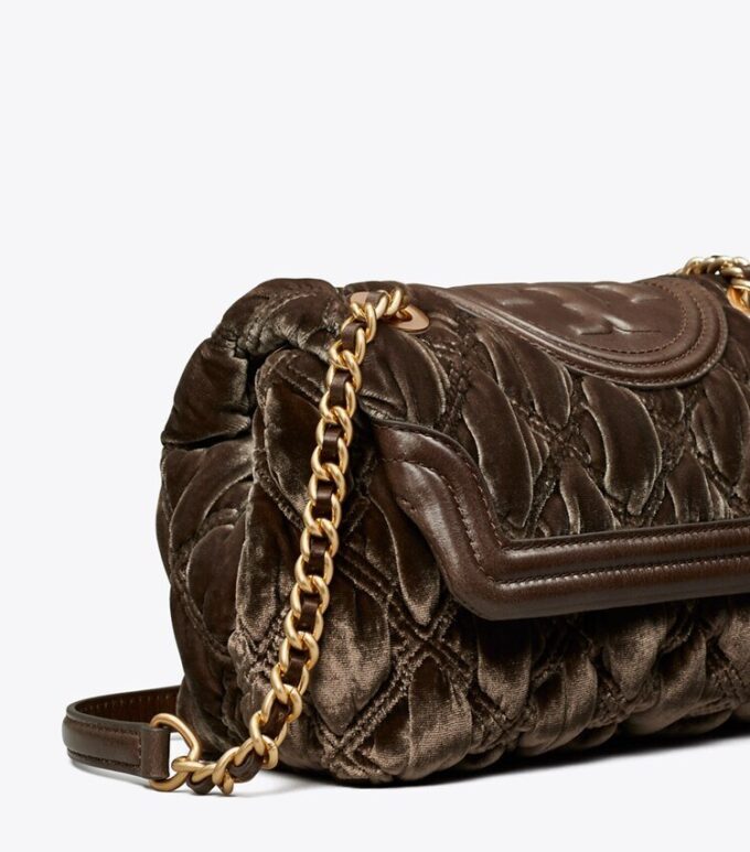 Bolso bandolera pequeño convertible Fleming Soft Velvet