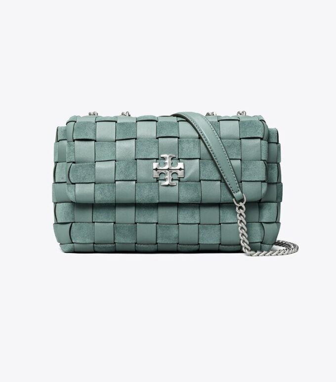 Bolso bandolera pequeño convertible Kira Chevron Woven