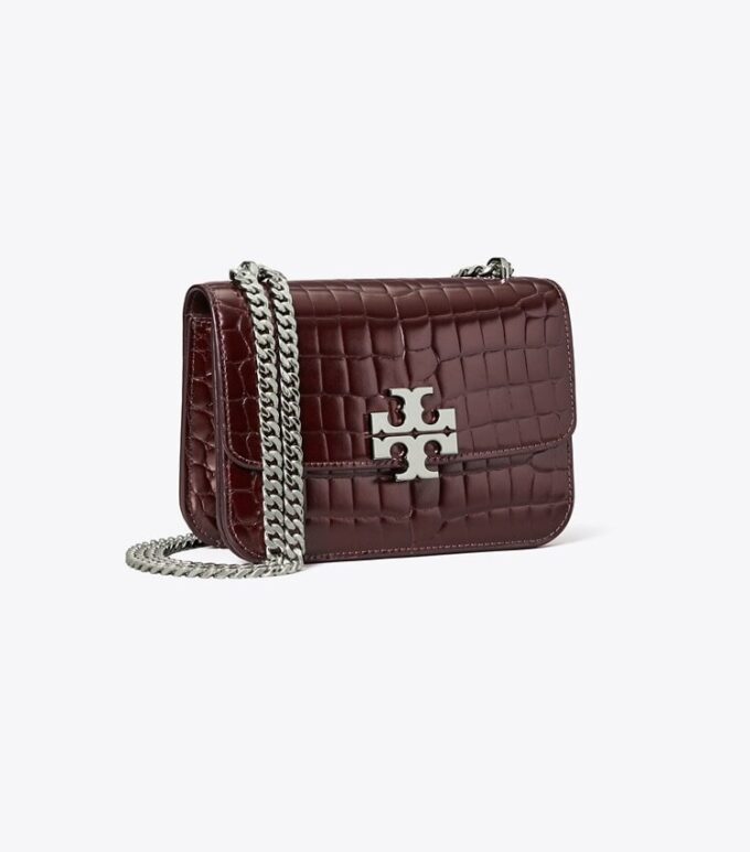 Bolso bandolera pequeño Eleanor con relieve de cocodrilo Bolso bandolera pequeño Eleanor con relieve de cocodrilo
