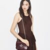 Bolso bandolera pequeño Eleanor con relieve de cocodrilo Bolso bandolera pequeño Eleanor con relieve de cocodrilo