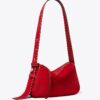 Bolso bandolera pequeño Romy de gamuza con costuras decorativas Bolso bandolera pequeño Romy de gamuza con costuras decorativas