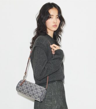 Bolso cilíndrico con monograma T Monogram