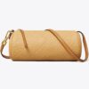 Bolso cilíndrico con monograma T Monogram y textura granulada Bolso cilíndrico con monograma T Monogram y textura granulada
