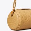 Bolso cilíndrico con monograma T Monogram y textura granulada Bolso cilíndrico con monograma T Monogram y textura granulada