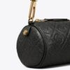 Bolso cilíndrico con monograma T Monogram y textura granulada Bolso cilíndrico con monograma T Monogram y textura granulada