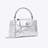 Bolso con asa superior metalizada Kira Diamond Quilt Bolso con asa superior metalizada Kira Diamond Quilt