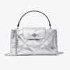 Bolso con asa superior metalizada Kira Diamond Quilt Bolso con asa superior metalizada Kira Diamond Quilt
