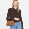 Bolso con asa superior y flecos de ante Mini Lee Radziwill Bolso con asa superior y flecos de ante Mini Lee Radziwill