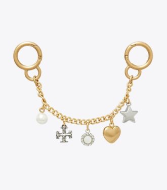 Bolso con cadena y dijes Bolso con cadena y dijes