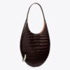 Bolso con estampado de cocodrilo perforado Bolso con estampado de cocodrilo perforado