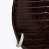 Bolso con estampado de cocodrilo perforado Bolso con estampado de cocodrilo perforado