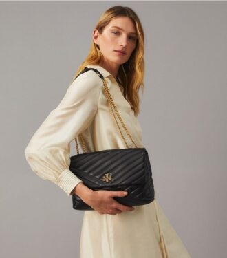Bolso convertible de hombro Kira Chevron