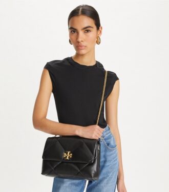 Bolso de hombro acolchado Kira Diamond