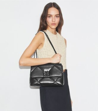 Bolso de hombro acolchado Kira Diamond