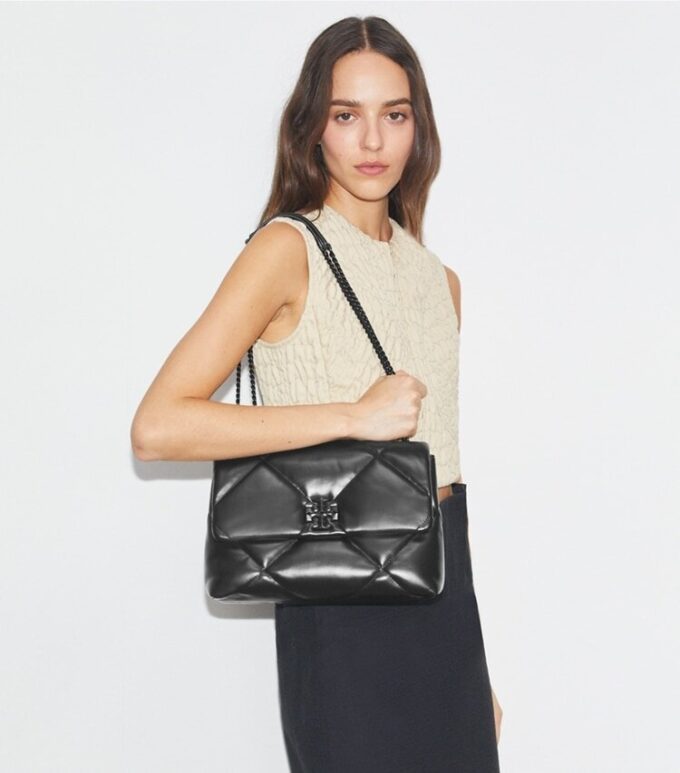 Bolso de hombro acolchado Kira Diamond Bolso de hombro acolchado Kira Diamond