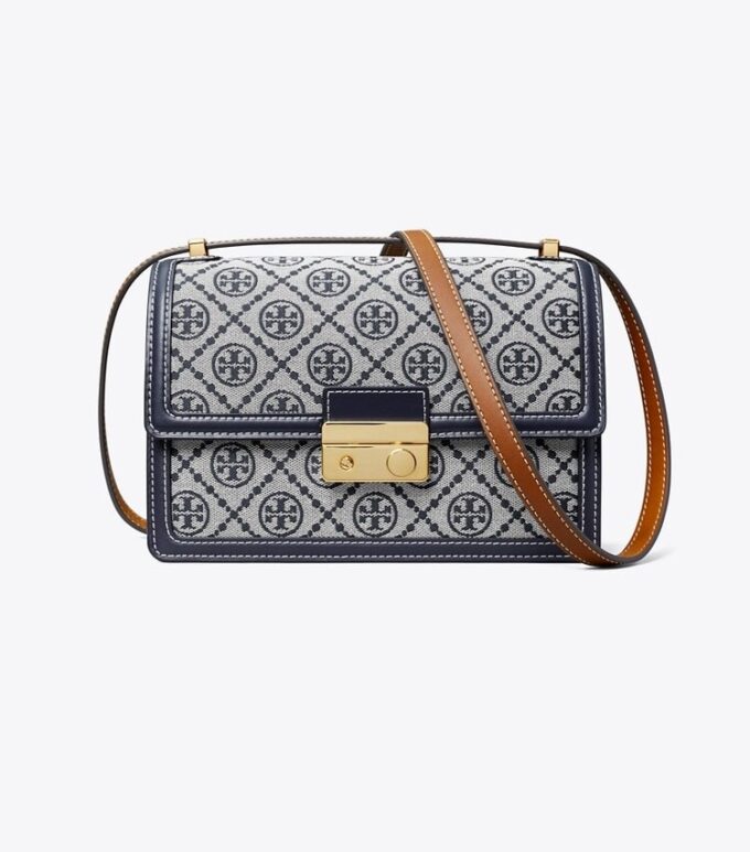 Bolso de hombro con T Monogram