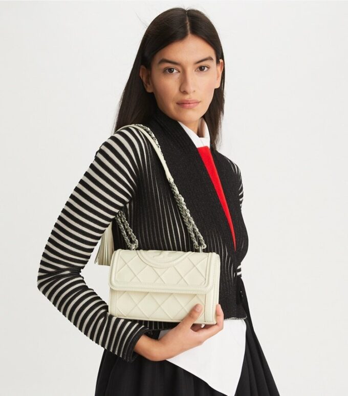 Bolso de hombro convertible pequeño Fleming Patent Bolso de hombro convertible pequeño Fleming Patent