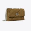 Bolso de hombro de ante acolchado Kira Diamond Bolso de hombro de ante acolchado Kira Diamond