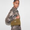 Bolso de hombro de ante acolchado Kira Diamond Bolso de hombro de ante acolchado Kira Diamond