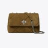 Bolso de hombro de ante acolchado Kira Diamond Bolso de hombro de ante acolchado Kira Diamond