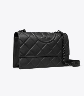 Bolso de hombro Fleming con grano pulido