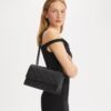 Bolso de hombro Fleming con grano pulido Bolso de hombro Fleming con grano pulido
