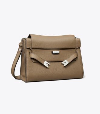 Bolso de hombro granulado Lee Radziwill