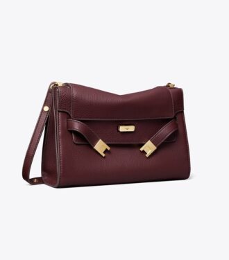 Bolso de hombro granulado Lee Radziwill