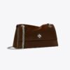 Bolso de hombro Kira Turnlock de ante Bolso de hombro Kira Turnlock de ante