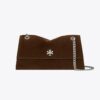 Bolso de hombro Kira Turnlock de ante Bolso de hombro Kira Turnlock de ante
