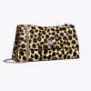 Bolso de hombro Kira Turnlock de pelo de becerro Bolso de hombro Kira Turnlock de pelo de becerro