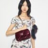Bolso de hombro pequeño Kira Diamond Quilt Distressed Bolso de hombro pequeño Kira Diamond Quilt Distressed