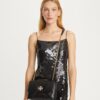 Bolso de hombro pequeño Kira Diamond Quilt Pavé Bolso de hombro pequeño Kira Diamond Quilt Pavé