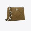 Bolso de hombro pequeño Kira Diamond Quilt Suede Bolso de hombro pequeño Kira Diamond Quilt Suede
