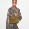 Bolso de hombro pequeño Kira Diamond Quilt Suede Bolso de hombro pequeño Kira Diamond Quilt Suede