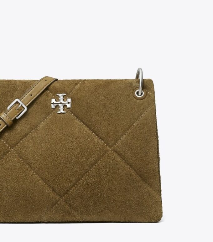 Bolso de hombro pequeño Kira Diamond Quilt Suede Bolso de hombro pequeño Kira Diamond Quilt Suede