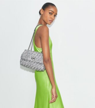 Bolso de hombro pequeño Kira tejido