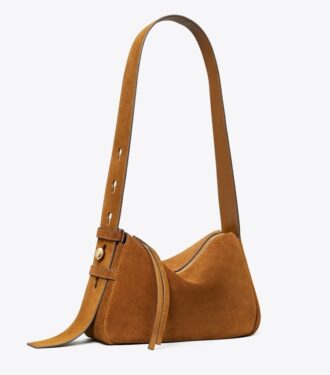 Bolso de hombro pequeño Romy de gamuza