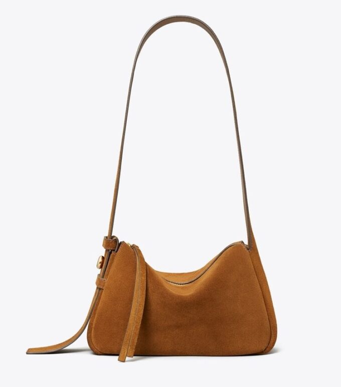 Bolso de hombro pequeño Romy de gamuza Bolso de hombro pequeño Romy de gamuza