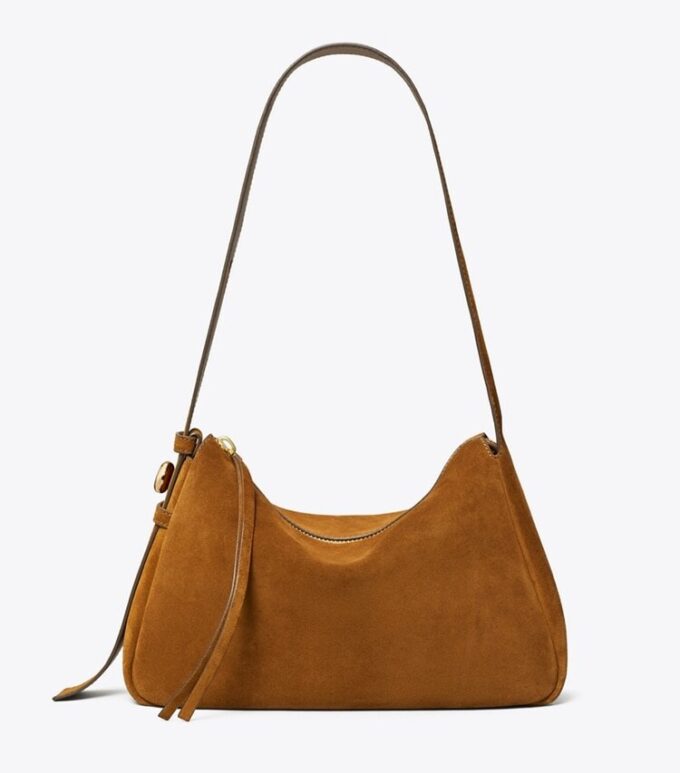 Bolso de hombro Romy de gamuza Bolso de hombro Romy de gamuza