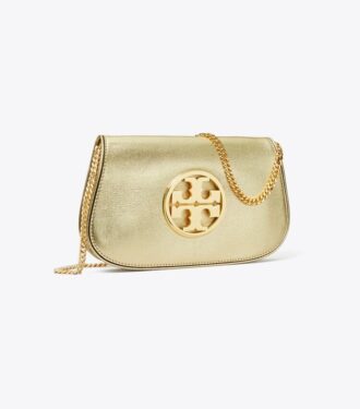 Bolso de mano metálico Reva