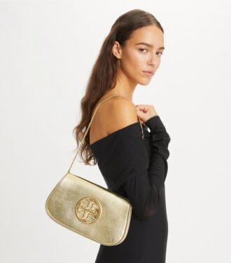 Bolso de mano metálico Reva