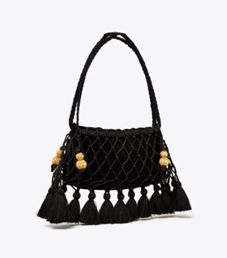 Bolso de noche con borlas