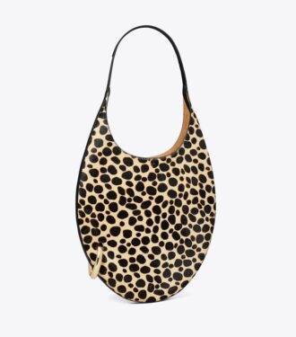 Bolso de pelo de becerro perforado