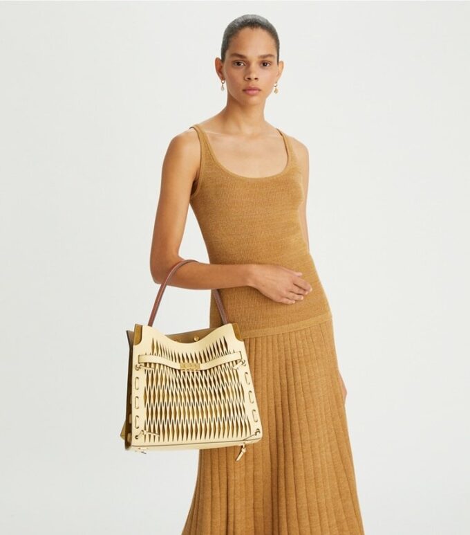 Bolso doble con aberturas Lee Radziwill Bolso doble con aberturas Lee Radziwill