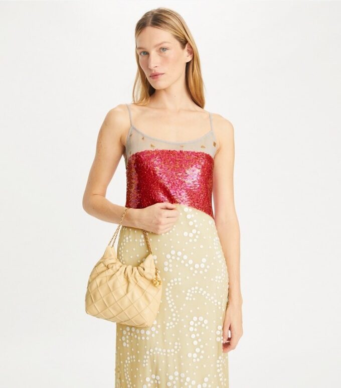 Bolso hobo blando Mini Fleming